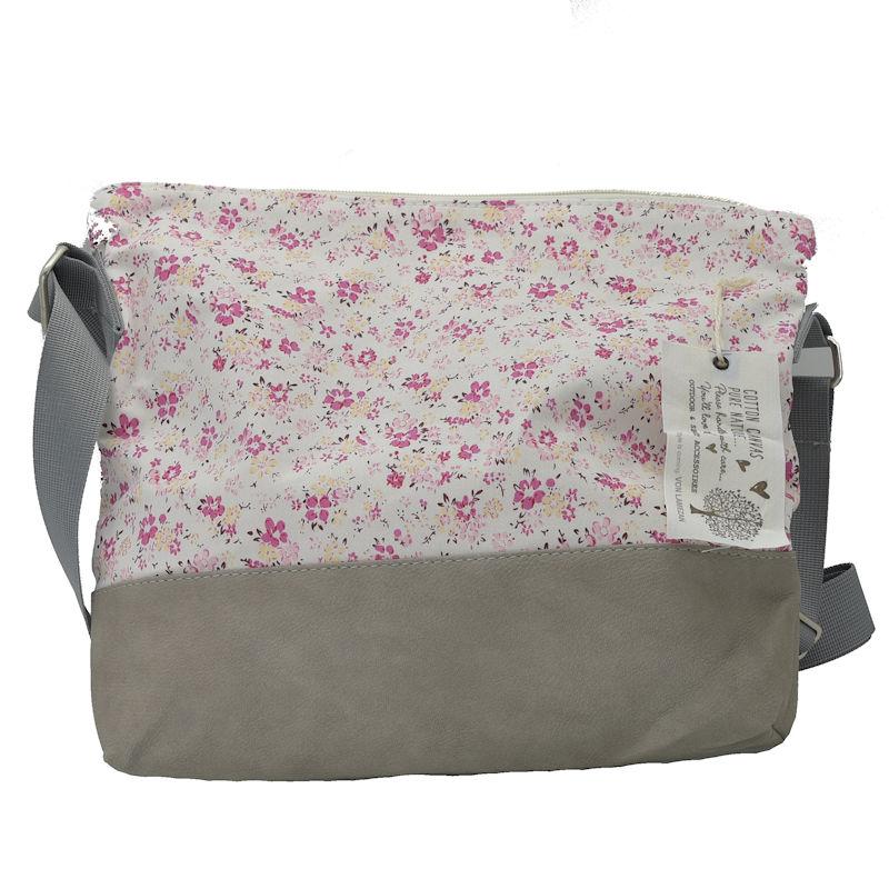 Umhängetasche Blume Rose